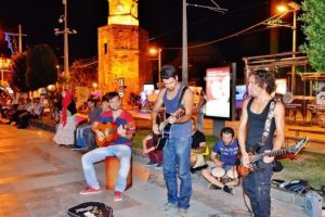 Antalya'da sanat sokağı kapatıldı 