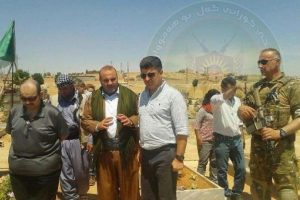 Talabani Kobani'de PYD eş Başkanı Salih M&uuml;slim ile g&ouml;r&uuml;şt&uuml;