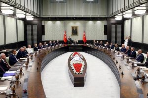 Cumhurbaşkanlığı Sarayı'nda G&uuml;venlik Toplantısı