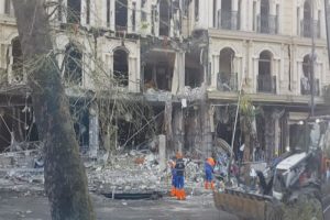 Vezneciler'deki patlamanın şiddeti b&ouml;yle g&ouml;r&uuml;nt&uuml;lendi