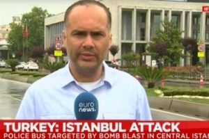 Euronews muhabirinden saldırıyla ilgili skandal diyaloglar!