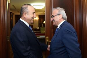 Bursa eski Valisi Karaloğlu'ndan &Ccedil;avuşoğlu'na ziyaret