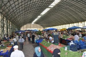 Bursa Mudanya'da pazaryerinde g&uuml;venlik arttırıldı