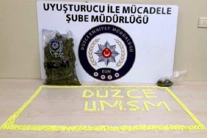 D&uuml;zce'de uyuşturucuya 1 tutuklama