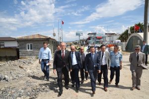 Bursa Mudanya sahilinde d&uuml;ğ&uuml;m &ccedil;&ouml;z&uuml;ld&uuml;, imalat başladı