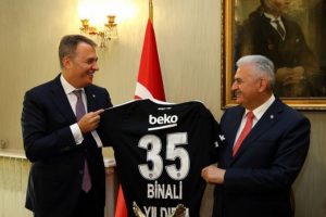 Beşiktaş'tan Başbakan Binali Yıldırım'a ziyaret