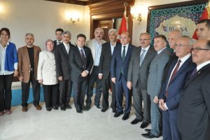 Bursa Kent Konseyi'nden Karaloğlu'na veda ziyareti