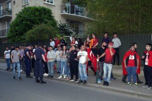 A Milli Futbol Takımı Paris'te