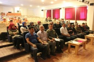 Bursa'da orman &ccedil;alışanlarına iş g&uuml;venliği eğitimi