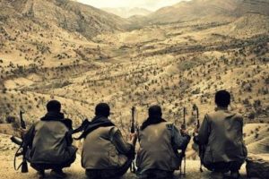 Askerle &ccedil;atışmaya girdikten sonra ka&ccedil;an 2 PKK'lı yakalandı