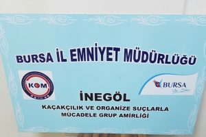 Bursa'da tarihi eser ka&ccedil;ak&ccedil;ıları kıskavrak yakalandı!