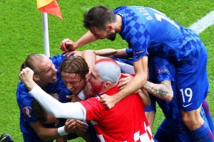 Modric'in gol sevincine taraftar ortak oldu