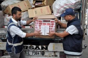 İran'dan getirilen 2.1 milyon liralık ka&ccedil;ak sigara ele ge&ccedil;irildi
