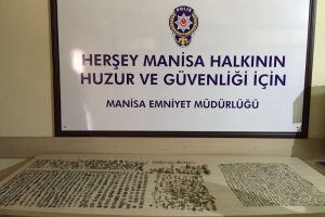 Manisa'da tarihi eser operasyonu