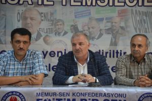 Memur-Sen Bursa İl Temsilcisi Şeker, 2015-2016 eğitim &ouml;ğretim yılını değerlendirdi