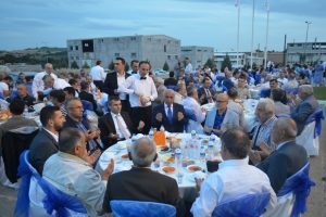 Bursa'da deri sekt&ouml;r&uuml;n&uuml;n temsilcileri iftarda buluştu