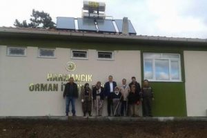 Bursa Harmancık'a orman m&uuml;dahale binası yapıldı