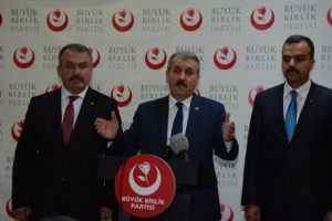 Destici: Amerikan modeli başkanlık sistemine karşıyız