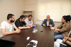 Bozbey'den Nil&uuml;fer Gen&ccedil;lik Ofisi'ne ziyaret