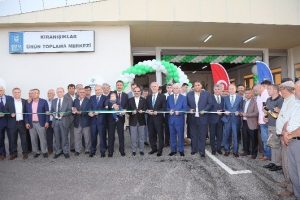 Bursa Kıranışıklar'a &uuml;r&uuml;n toplama merkezi a&ccedil;ıldı