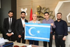 Irak T&uuml;rkleri'nden Bozbey'e ziyaret