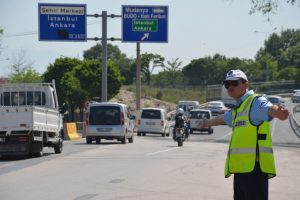 Bursalıların &ccedil;ilesi başladı! Trafik fel&ccedil;!