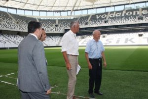 UEFA heyeti Vodafone Arena'da incelemelerde bulundu