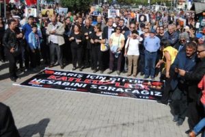 Bursa'da d&uuml;zenlenen Ankara katliamı protestosunda 26 kişiye dava