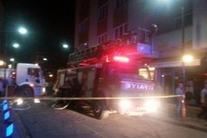 Giresun'da gece yarısı &ccedil;ıkan yangın korkuttu