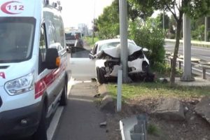 Ordu'da trafik kazası: 1 &ouml;l&uuml;, 4 yaralı