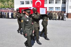 Şehit Uzman Onbaşı Aşkar t&ouml;renle memleketine uğurlandı