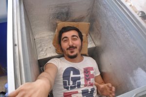Bursa'da esnaftan sıcak havaya ilgin&ccedil; &ccedil;&ouml;z&uuml;m!