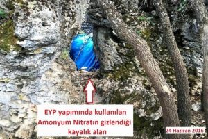 Lice'de 10 ton amonyum nitrat ele ge&ccedil;irildi