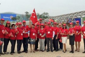 Rotary'den BM ile birlikte t&uuml;m d&uuml;nyaya barış mesajı