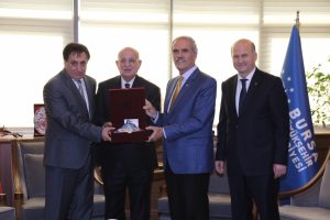 TBMM Başkanı'ndan Bursa Valisi'ne ziyaret