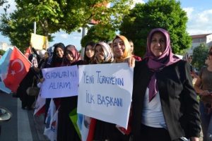 Kayseri'de Cumhurbaşkanı Erdoğan hareketliliği yaşandı
