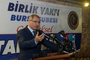 Bursa'da Efkan Ala'dan başkanlık sistemi a&ccedil;ıklaması