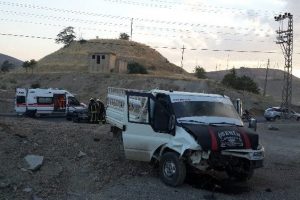 Malatya'da iftar vaktinde trafik kazası: 4 yaralı