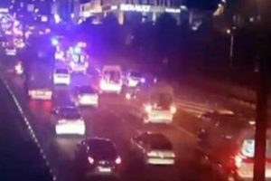 İstanbul'da art arda 100 ambulans