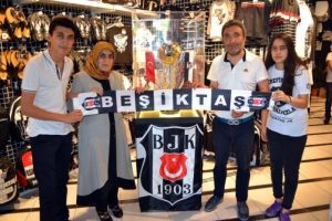 Beşiktaş'ın şampiyonluk kupası Kayseri'de