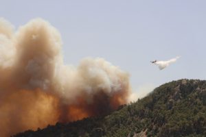 Kumluca'da yangın yeninden başladı