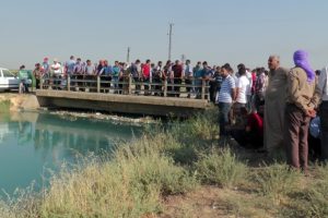 Serinlemek i&ccedil;in sulama kanalına giren gen&ccedil; kayboldu