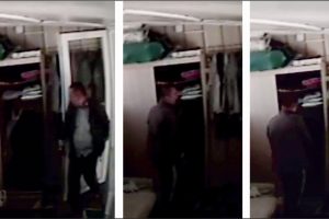 Bursa'da seyyar satıcı kılığında gelen hırsız kameraya yakalandı