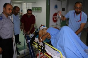 Kontrolden &ccedil;ıkan ara&ccedil; takla attı: 2 yaralı