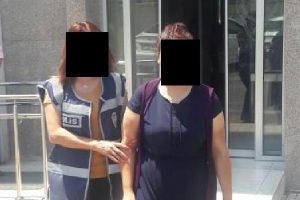 Kadın telefon dolandırıcısı yakalandı