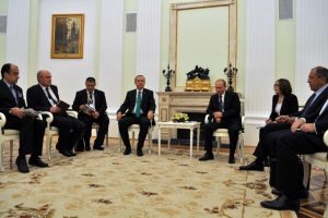 Cumhurbaşkanlığı: "Y&uuml;z y&uuml;ze g&ouml;r&uuml;şme konusunda mutabık kalındı"