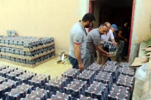 Samsun'da 19 bin şişe sahte şarap ele ge&ccedil;irildi