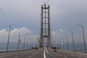 Osman Gazi K&ouml;pr&uuml;s&uuml; a&ccedil;ılışa hazır