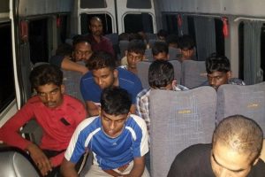 Edirne'de 23 ka&ccedil;ak g&ouml;&ccedil;men ve 1 organizat&ouml;r yakalandı