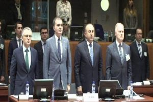 AB Konseyi'nde T&uuml;rkiye i&ccedil;in saygı duruşu